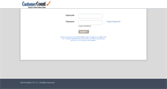 Desktop Screenshot of customercountreports.com