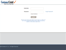 Tablet Screenshot of customercountreports.com